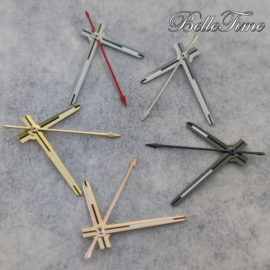 VK63 VK64 Quartz Movement High Quality 6Pins VK63A Watch Hands Silver Black Gold Rose Hands Green Luminous Watches Pointers image 3