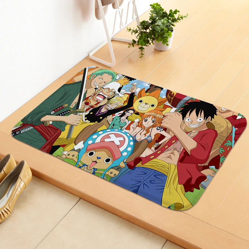 

Anime Rug for Bedroom A-One A-Pieces Modern Home Decoration Non Slip Kitchen Living Room Floor Carpet Home Entrance Mats Bathmat