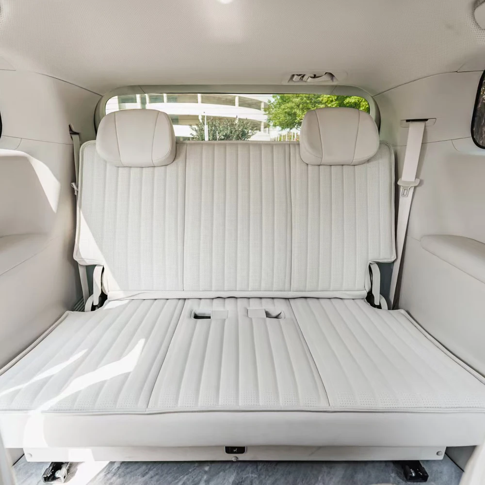 

Intelligent Library Custom RV Refitted Flat Three-Folding High-Quality Rear Seat Bed Adjustable Van Sofa Bed Luxury Car Seats