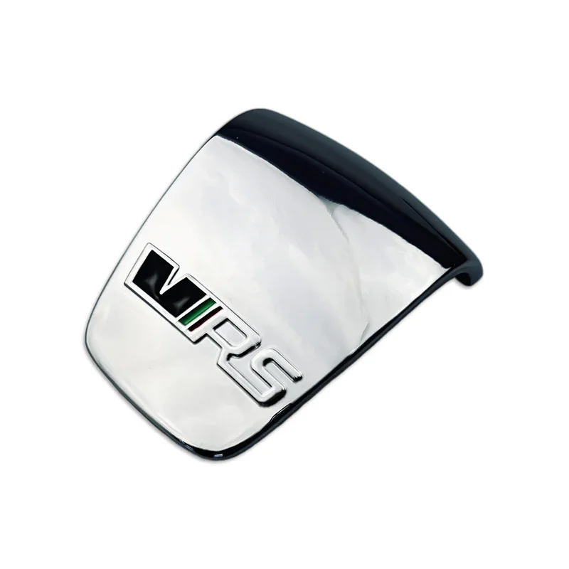 2.7x3.7cm Car Interior Gear Shift Knob Sticker for Skoda VRS Logo Fabia Rapid Superb Kodiaq Octavia Rs Kamiq  Karoq Decoration