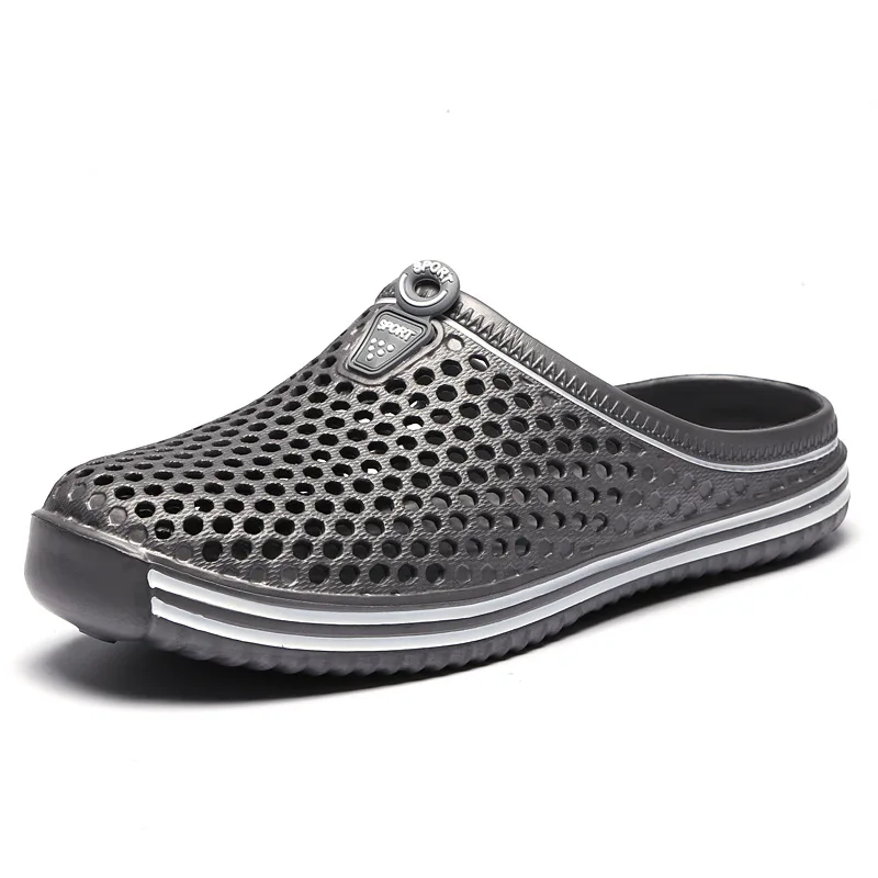 Clogs Shoes Men Beach Casual Men'S Slippers Outdoor Beach Shoes Men Slip On Garden Casual Water Shower Slippers Summer Zapatos