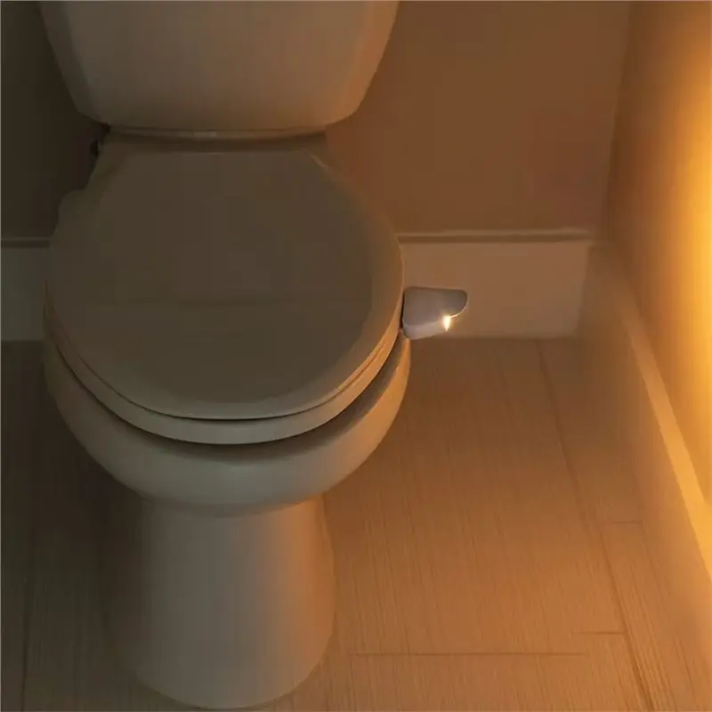 B23B Motion Sensor For Toilet Light Bowl Night Light Soft-Light For Toilet Nightlight For Toilet Lighting