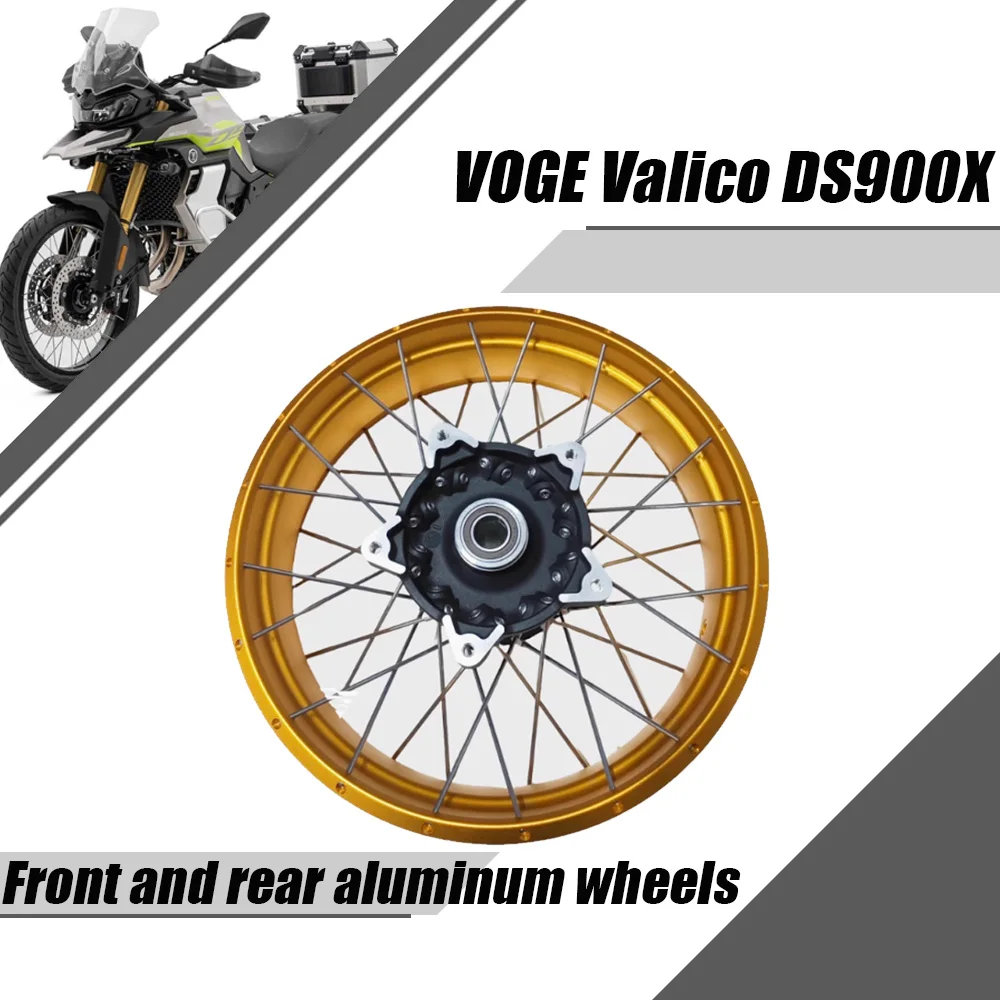 For VOGE Valico DS900X DSX900 Motorcycle Original Front & Rear Mesh Wheels Aluminum Wheel Set for Enhanced Riding Experience