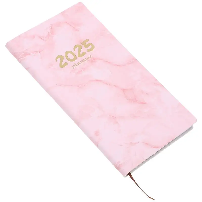 Imagem -04 - Mármore 2025 Agenda Trabalho o Caderno 2024 Planejador Mensal Datado Diário 1740x970x090cm Papel pu Agenda Bloco de Notas