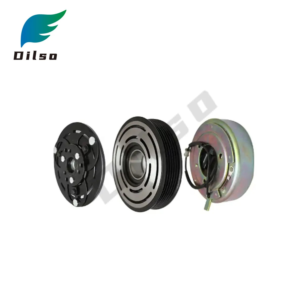 

AC Air Conditioning Compressor Clutch Pulley DKS17 FOR VOLVO S60 V70 II S80 XC70 XC90 I 8684287 8708581 8602998 8684286