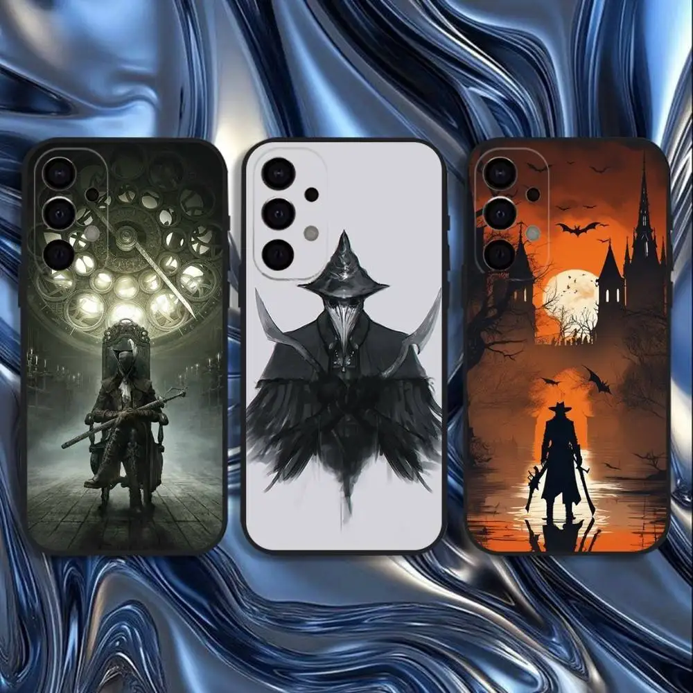 

Game Bloodborne Phone Case For Samsung S25,S24,S21,S22,S23,S30,Ultra,S20,Plus,Fe,Lite,5G Black Cover