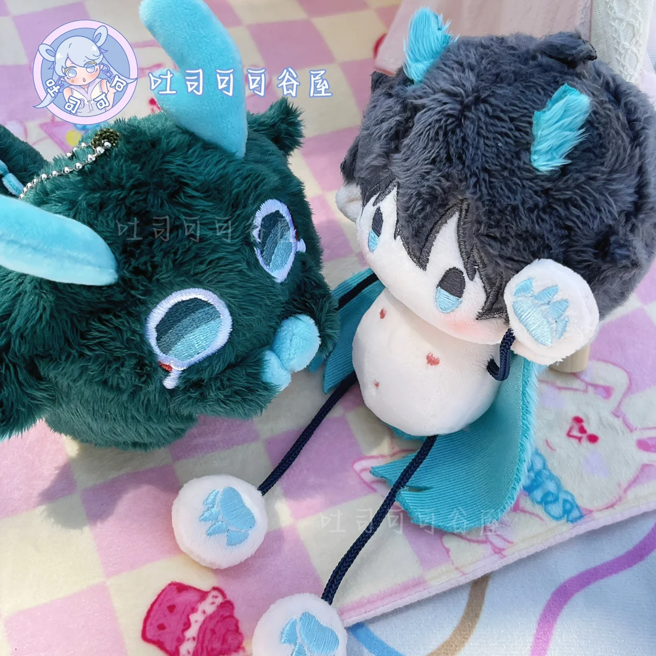 Game Honkai: Star Rail Danheng Ant Body 10cm Plush Cotton Dragon Horn Dango Doll Plushie Cute Bag Pendant Fans Birthday Gift