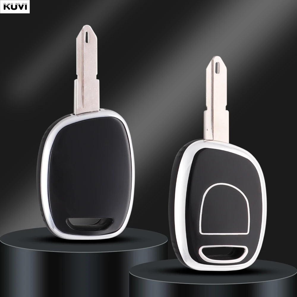 Mode TPU Auto Schlüssel Abdeckung Fall Für Renault Twingo Clio Kangoo Master KEINE Chip Schlüssel Schutz Keyless Shell Halter Fob Zubehör