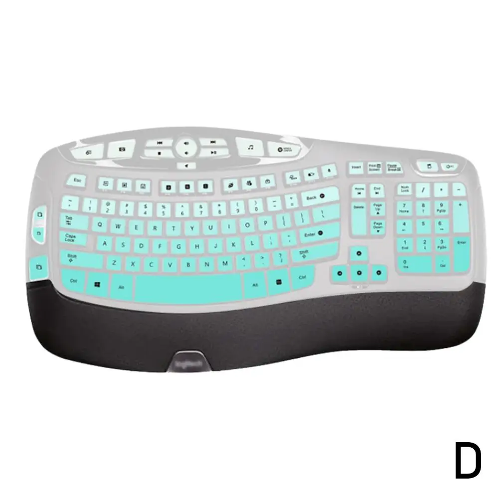 For Logitech M K350 Keyboard Protective Film For K350 Wireless Bluetooth Keyboard Silicone Keyboard Film Keyboard Accessori E2N0