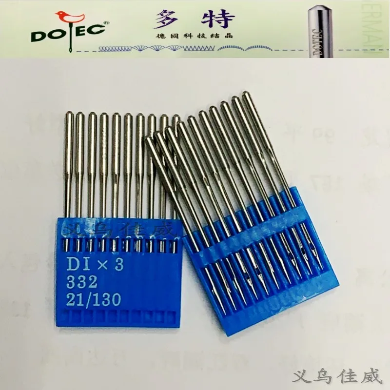 

100 шт., 10 пакетов, иглы для швейной машины Dotec, подлинные импортные брендовые сделки, гарантия качества товаров, гарантия Dix3