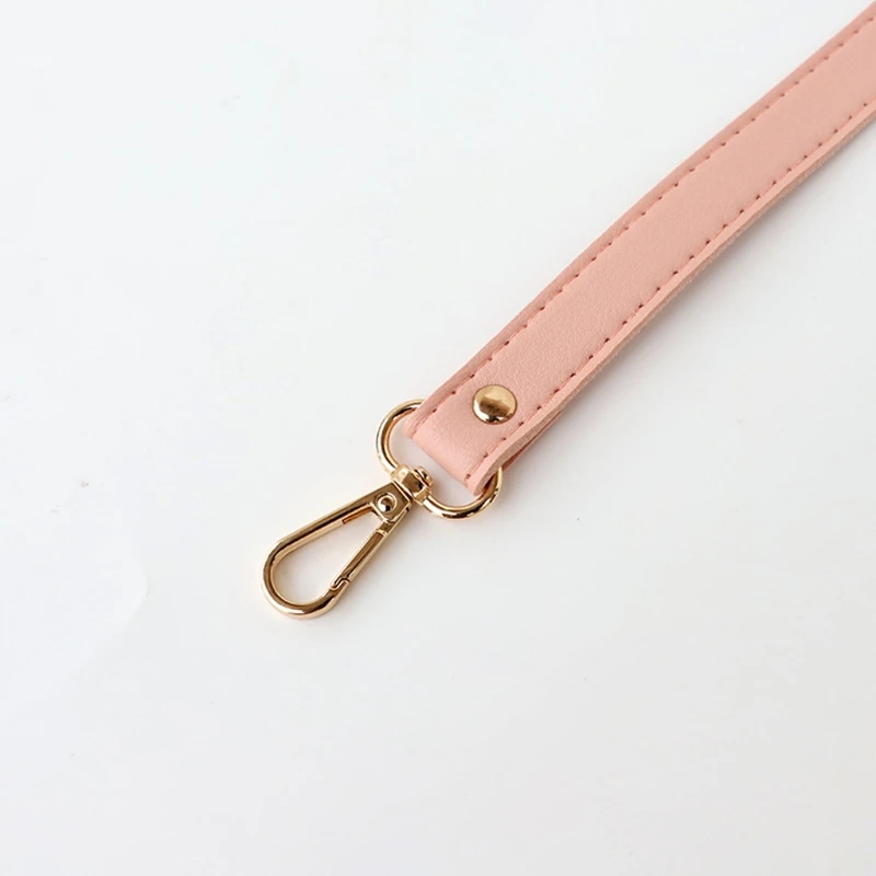 Imitation Leather Wristlet Hand Strap DIY Bag Replacement Clutch Purse Cellphone Key Chain Wrist Lanyard Solid Color Handle Belt