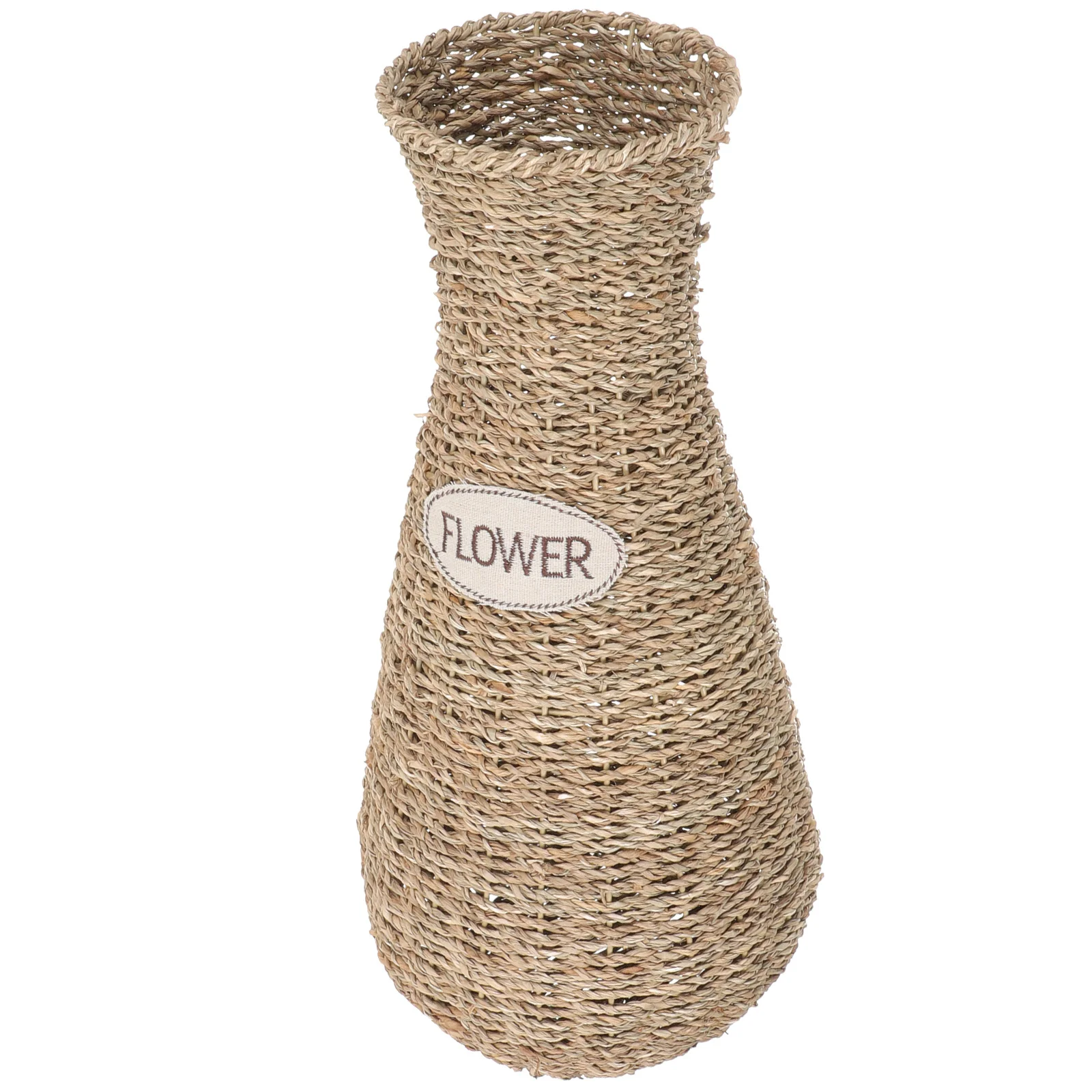

Woven Rattan Flower Vase Handcrafted Natural Design for Table Window Sill Decoration Home Festival Exhibition Decorative Vase