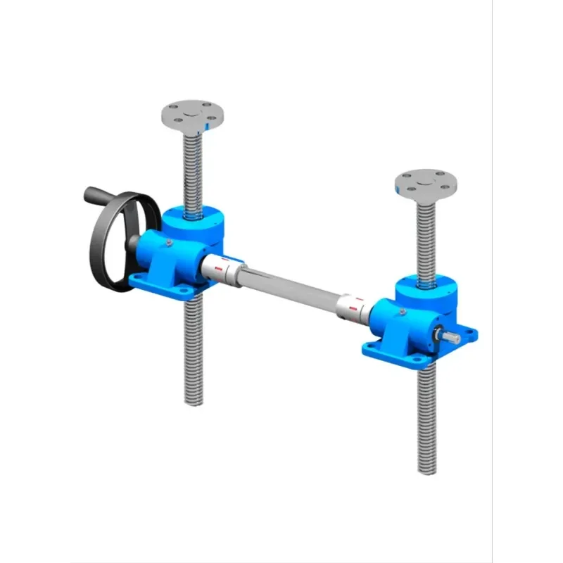 Leading Screw Lift Collar Cegar Swl1T/2.5T/5T Hand-Cranking Worm Worm SWL Lift Reducer