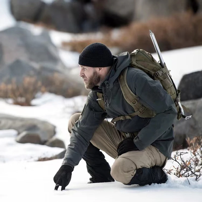 Chaqueta táctica softshell invierno – Campo, senderismo y caza hombre - imagen 4