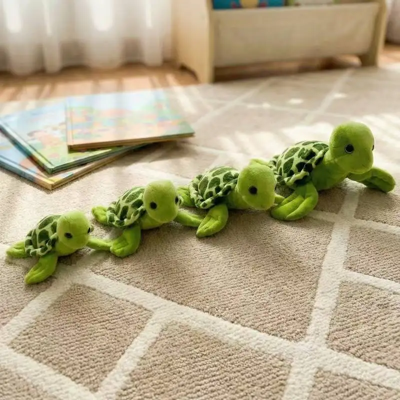 Neueste Eltern-Kind-Schildkröten-Puppe Kawaii Plüschtier Figur Cartoon Anime Niedliches Kinder-Geburtstags- und Feiertagsgeschenk – Detail 36