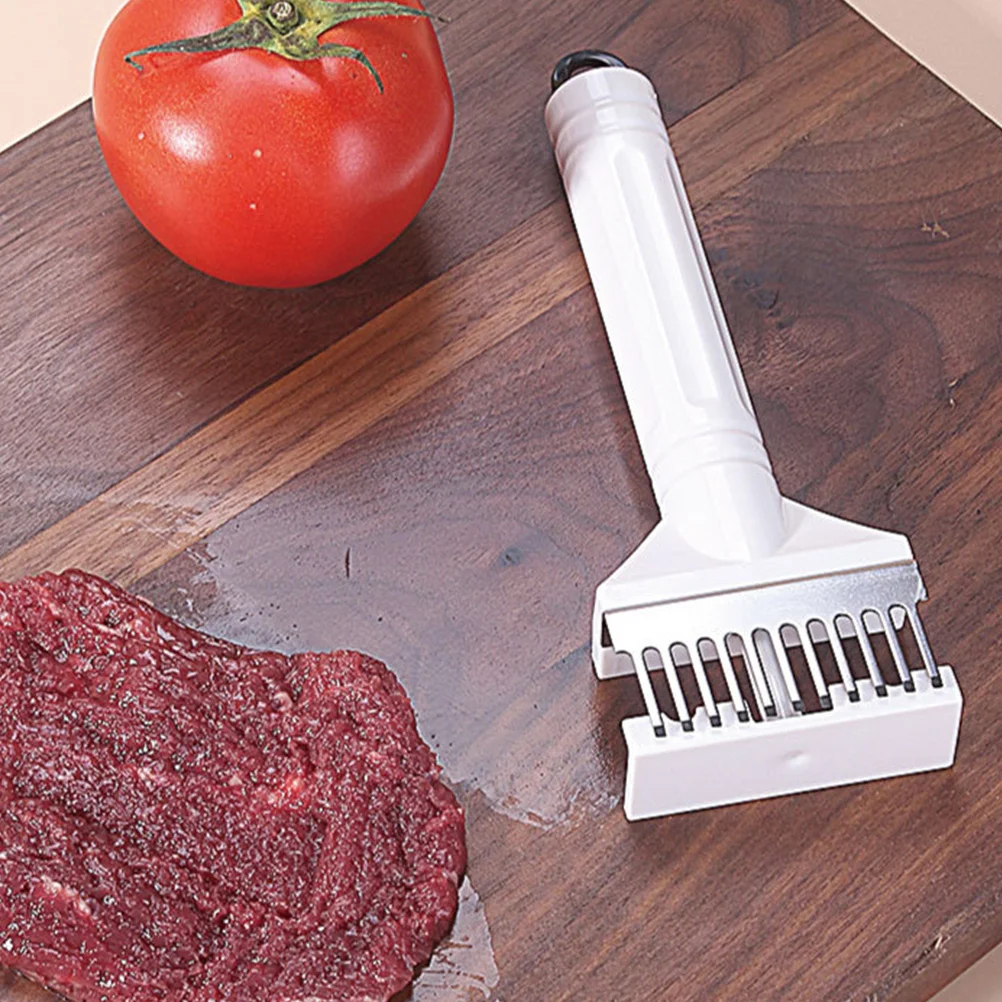 

Stainless Steel Meat Tenderizer 11 Needles Ultra Sharp Blades for Steak Beef Chicken Pork Cooking Gadget Efficient Muscle Fiber