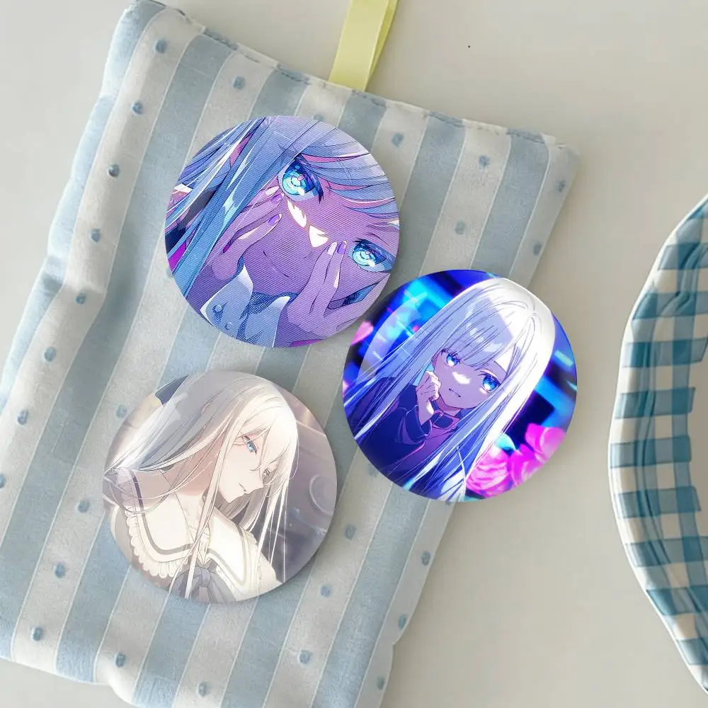 

Project SEKAI Yoisaki Kanade World Laser Badge Creative Pins Brooch for Bag Clothes Hat Decor Gifts Fans Collect