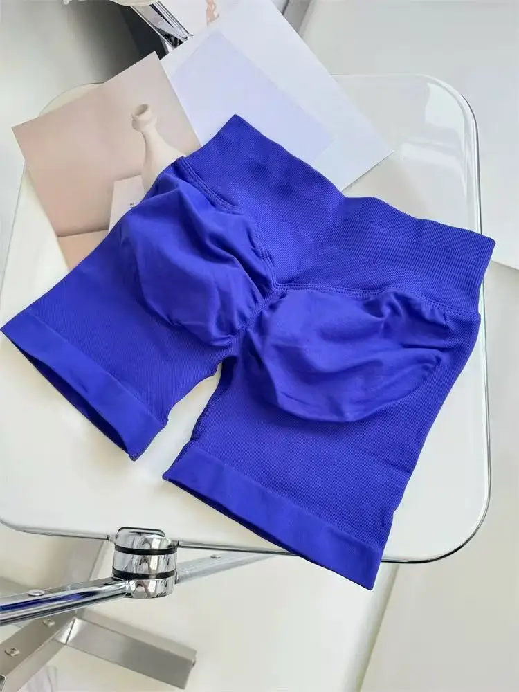 Quality Seamless Scrunch Push Up Gym Shorts Running Workout Shorts Female Yoga Leggings Women Hight Waist Sports Shorts
