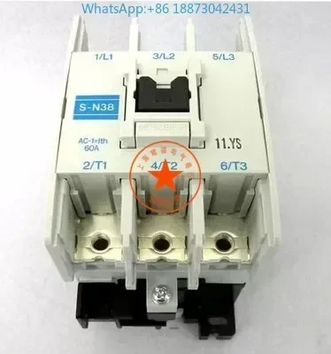 Original AC contactor S-N38XR AC110V mechanical interlocking contactor