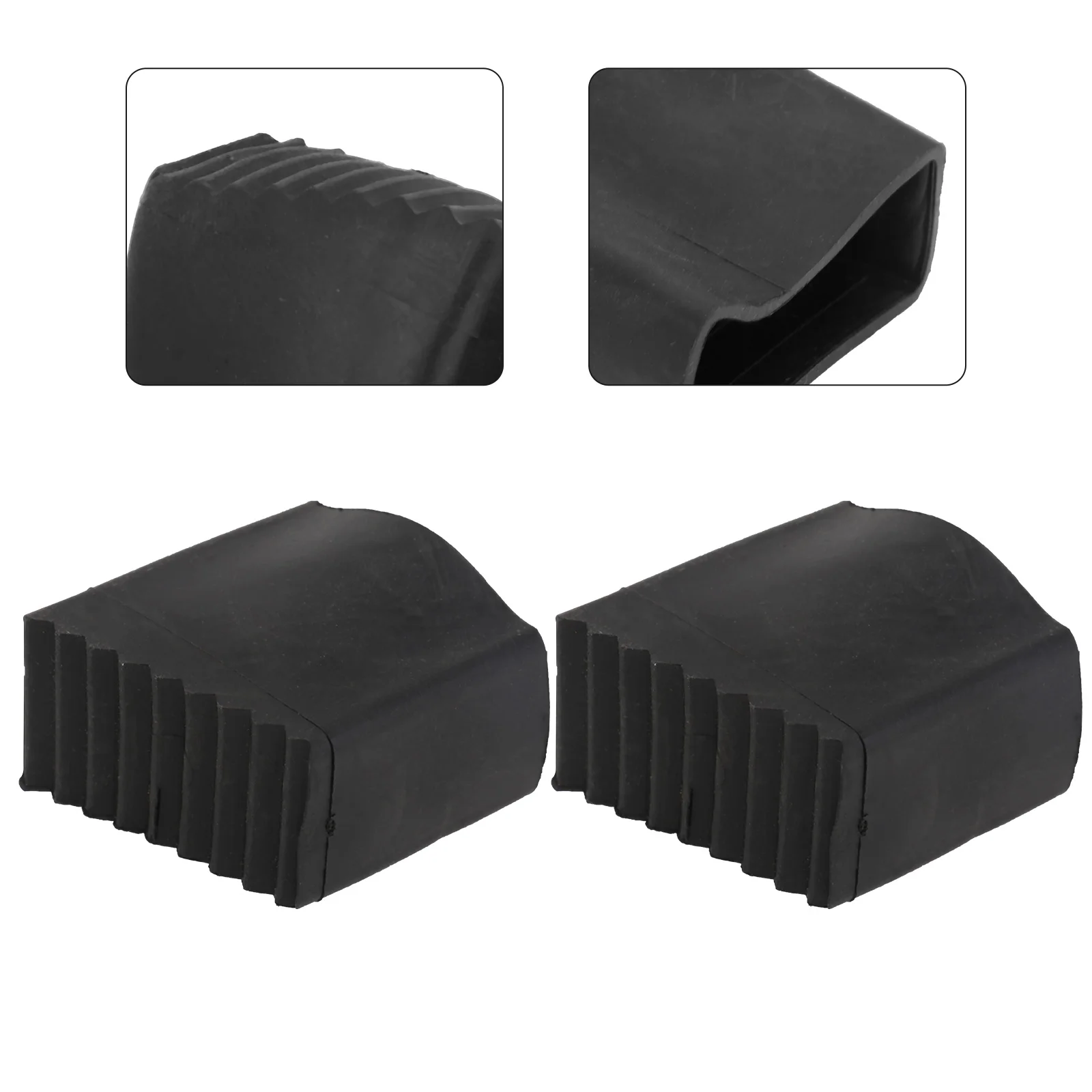 

2 Pcs Ladder Foot Cover Anti-skid Covers Pads Protector Grip Tools Step Feet Accessories Rubber Non-slip