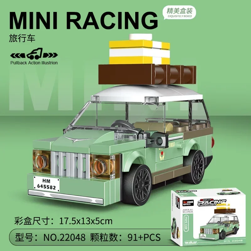 Racing Auto Bus Engineering Fahrzeug Krankenwagen Zurückziehen Modell Bausteine Ziegel Spielzeug Kinder Jungen Kompatibel Mit Lego