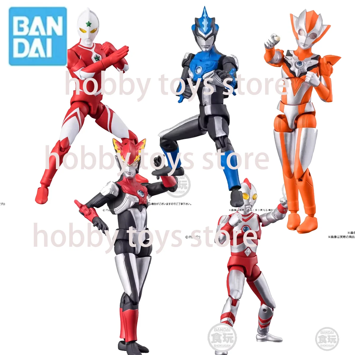 

Bandai Original Shodo Shokugan Ultrawoman Grigio Blu Joneus Rosso 10 см аниме фигурки героев игрушки для детей подарки