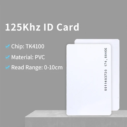 RFID 근접 ID 카드 토큰 태그 키 카드, 출입 통제 시스템 및 출석용, TK4100, 125kHz, 10 개  Best5