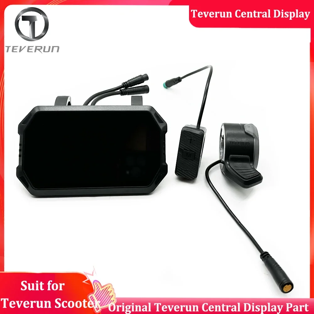 

Newest Teverun Central Display Only Suit for Hardware V5 2024 Teverun 7260R Fighter Mini/11/11+ Blade GT/GT+ II Electric Scooter