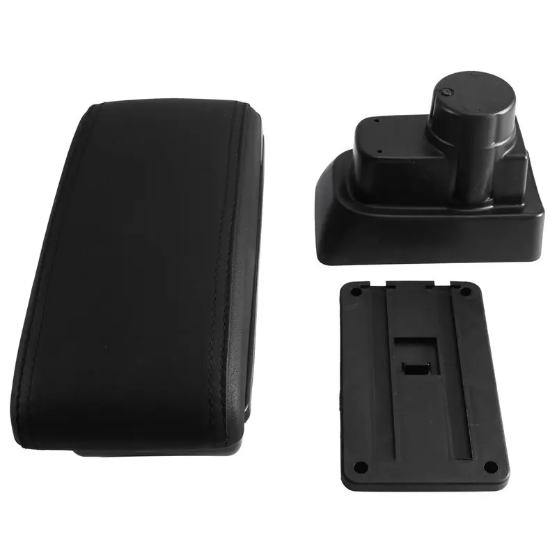 NEW HOT In Stock-Double Layer 3 USB Center Console Armrest Box For Opel Corsa D Car Interior Accessories Central Storage Box