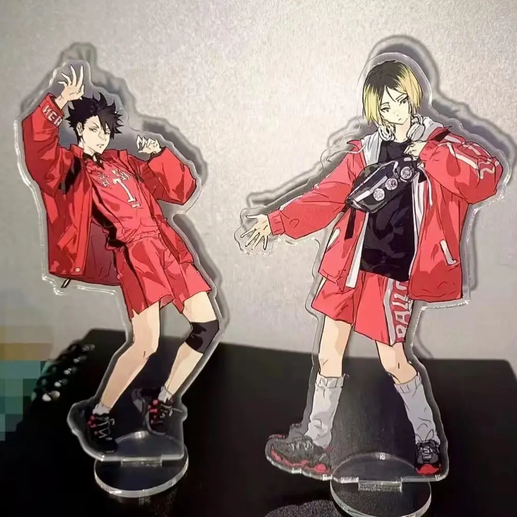 Haikyuu Figure Set Kozume Kenma squisita creatività modello studente Desktop Tetsurou Kuroo decorare ornamenti regalo Festival Anime