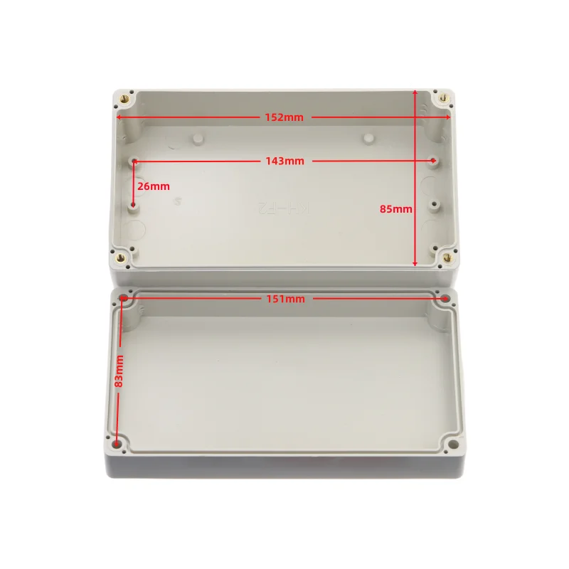 1pcs 158x90x60mm Hot Waterproof Plastic Electronic Project Enclosure Cover CASE Box Promotion