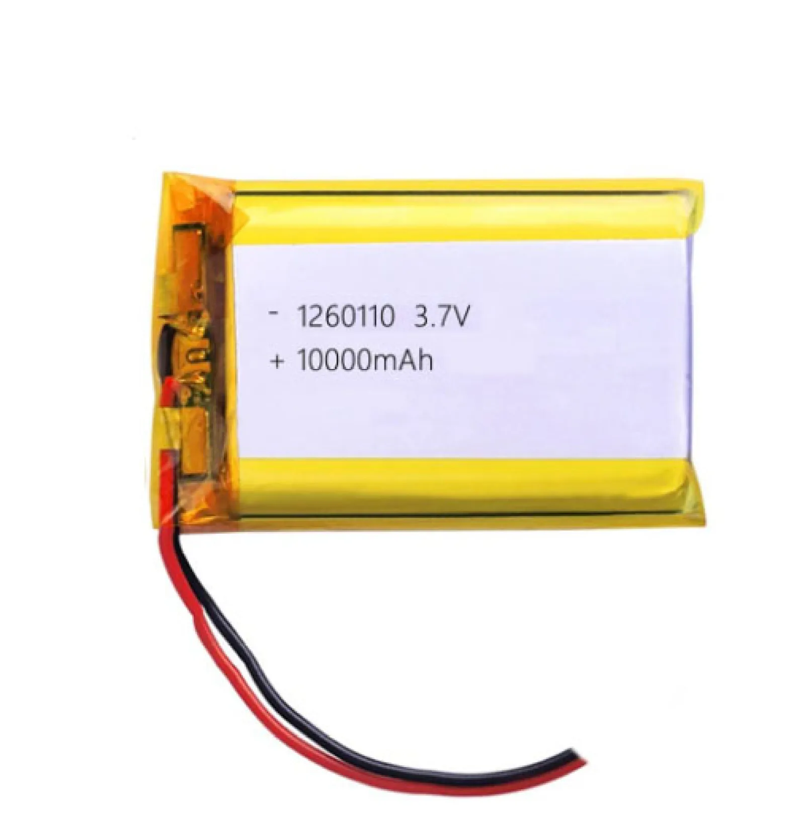 

Rechargeable 3.7V 10000mAh 1260110 Polymer Ion Battery CAMERA MP3 DVD CHARGING TREASURE POWER MP4 GPS SMART WATCH POWER BANK