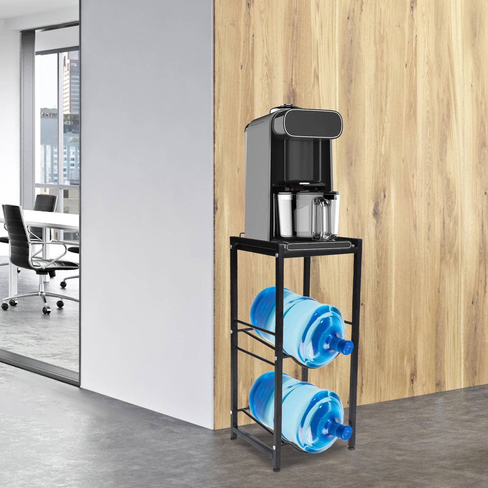 

33.5*32.5*74cm Water Jug Holder, Water Bucket Rack, Water Cooler Jug Rack for Holding 5-gallon Buckets, Jugs, Water Bottles