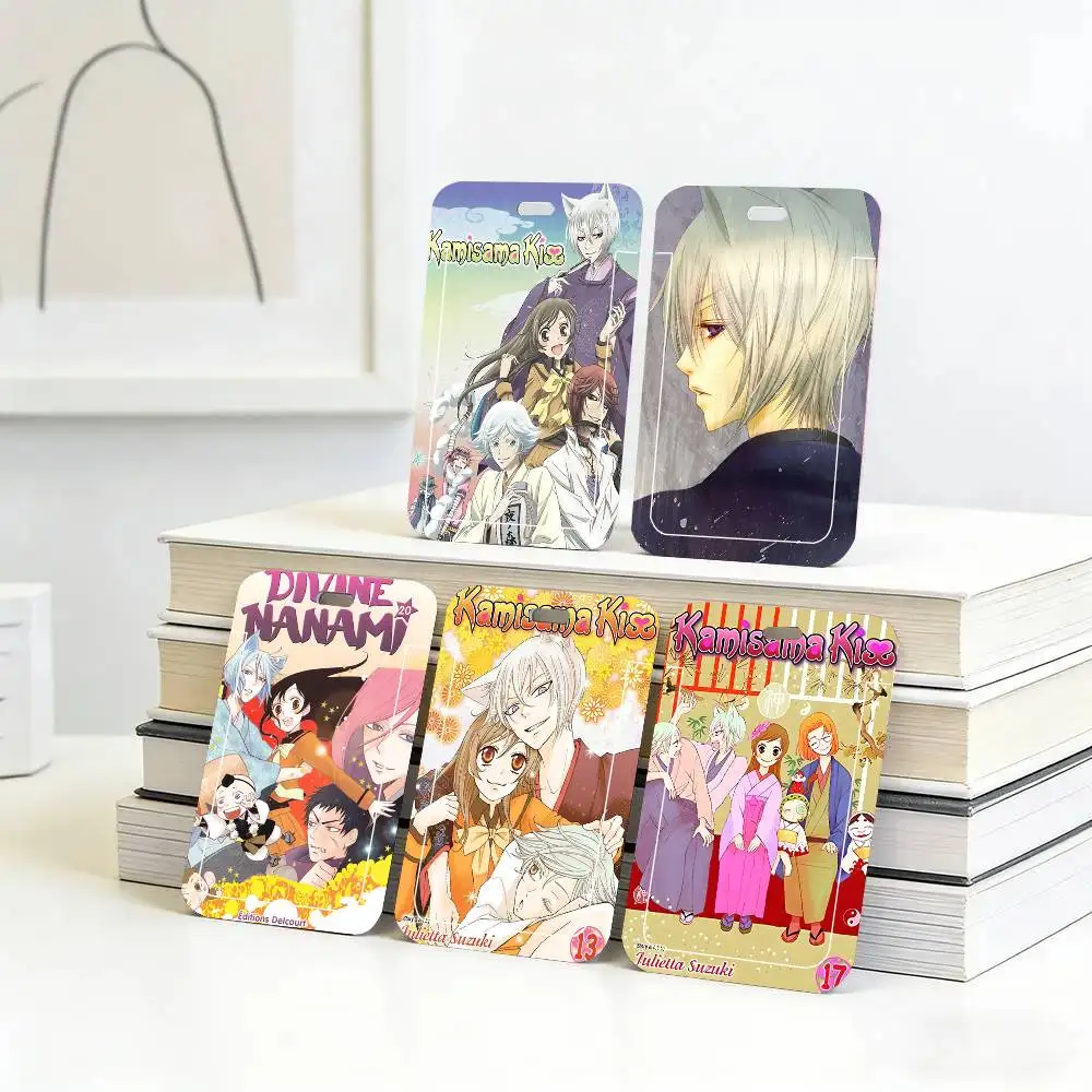 Kamisama Kiss Love Black Lanyard Card Holders Student Meal Cards And Campus Ids School