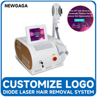NEWGAGA Portable IPL Hair Removal Laser Machine Professional Device Diode Laser Permanent Skin Rejuvenation Epilator Device