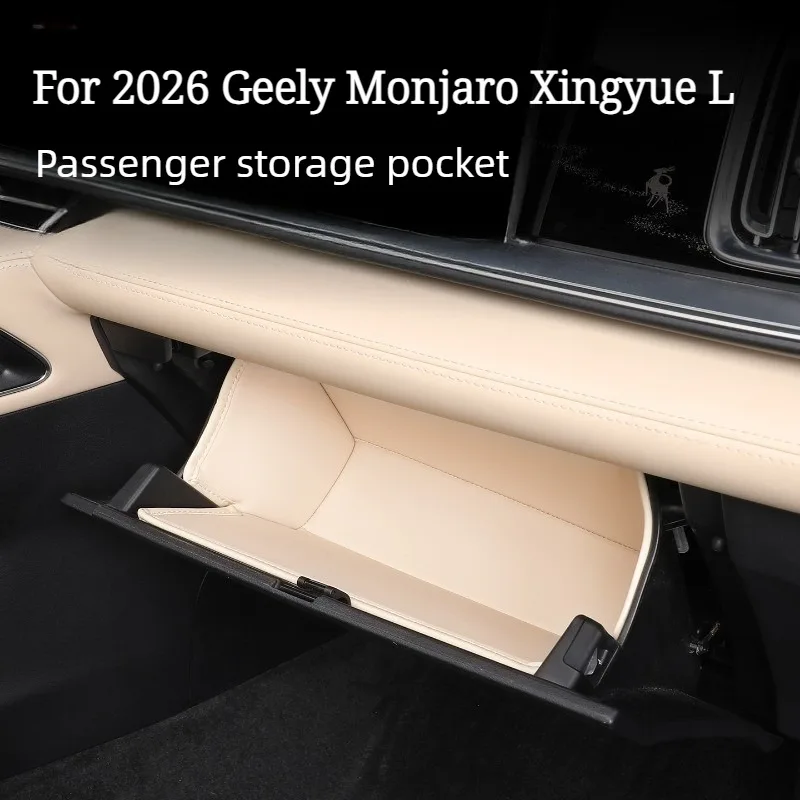 

Для Geely Monjaro Xingyue L Dongfangyao 2026 года: Защитный коврик-вкладыш для перчаточного ящика/отсека для хранения пассажира, аксессуары для интерьера автомобиля