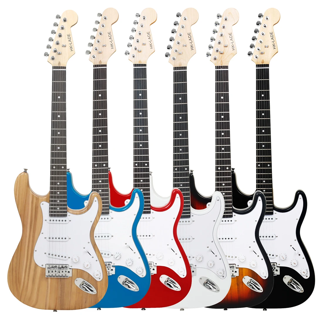 

6 String 39 Inch Color Electric Guitar 22Frets Campus Student Rock Band Trendy Play Electric Guitar Pairing Beginner Set