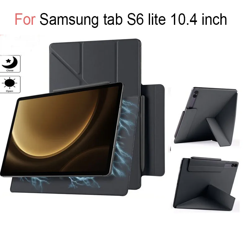 

Magnetic Smart Case For Samsung Galaxy Tab S6 lite 10.4" SM-P610 P620 P625 P619 p615 P613 Tablet Stand Smart Book Cover