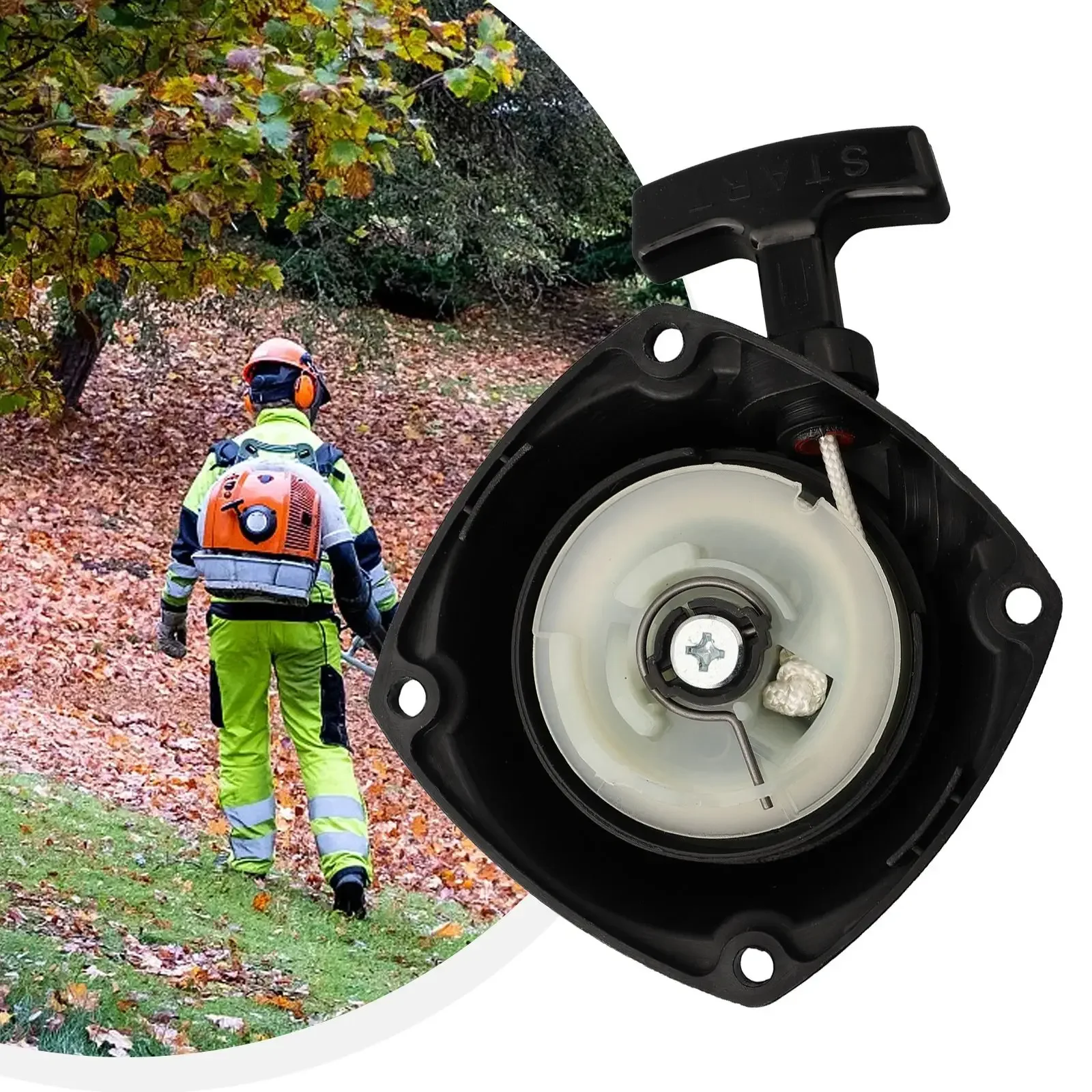New Practical Starter Pulley Recoil Starter Convenient Practical Complete Set High Quality Material G43L 143RII BC4310