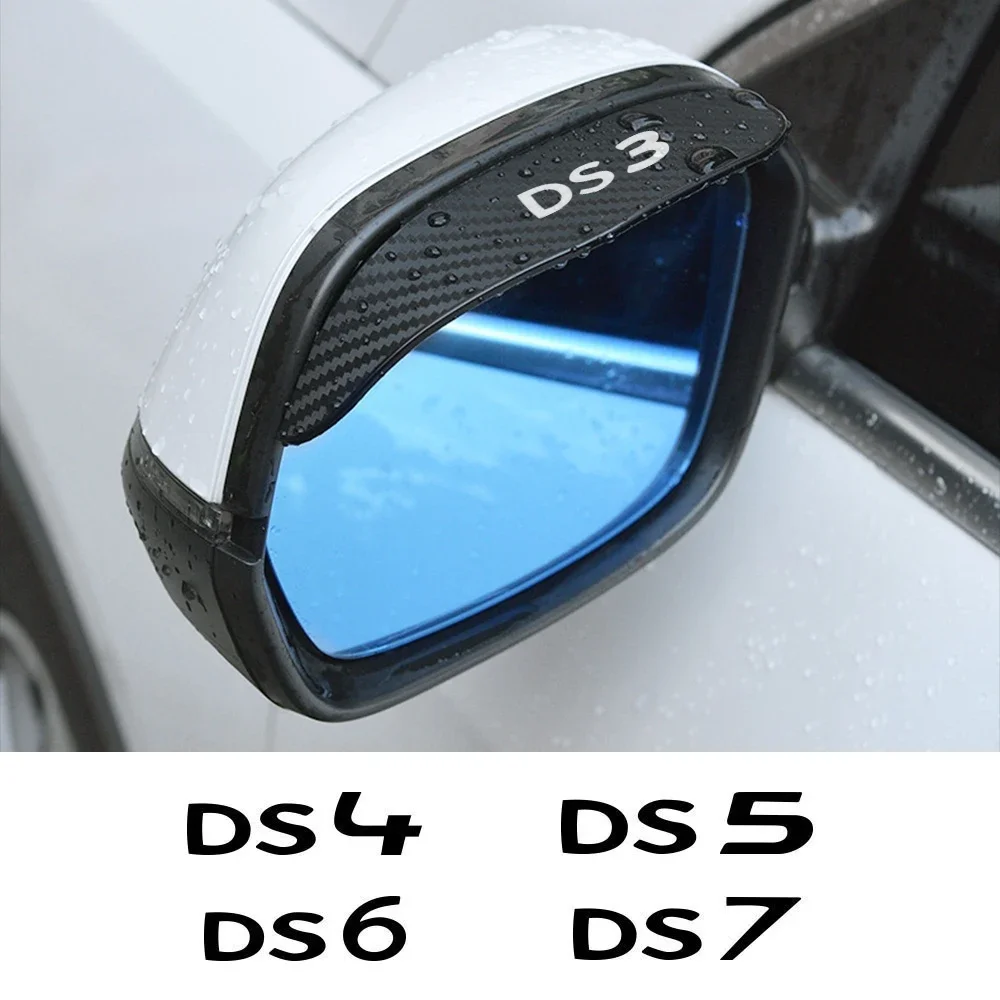 Specchietto retrovisore per Auto sopracciglio parapioggia copertura antipioggia accessori Auto per DS Citroen DS3 Cabrio DS4 DS5 Prestige 5LS DS6 DS7