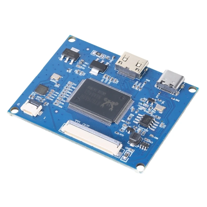 Placa controladora painel lcd 40 pinos, placa driver tela, suporte gt911/913/928/9110 chip 800x480 1 canal