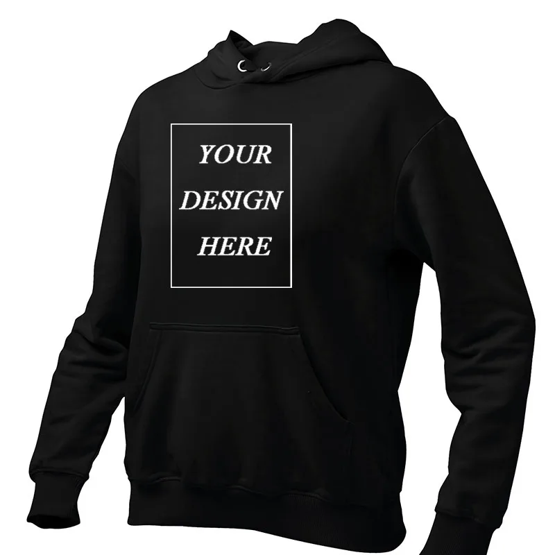 Custom Hoodies Toevoegen Uw Tekst Sweatshirt Aangepaste Lange Mouw Zachte Fleece Tops Hoody Voor Mannen Vrouwen