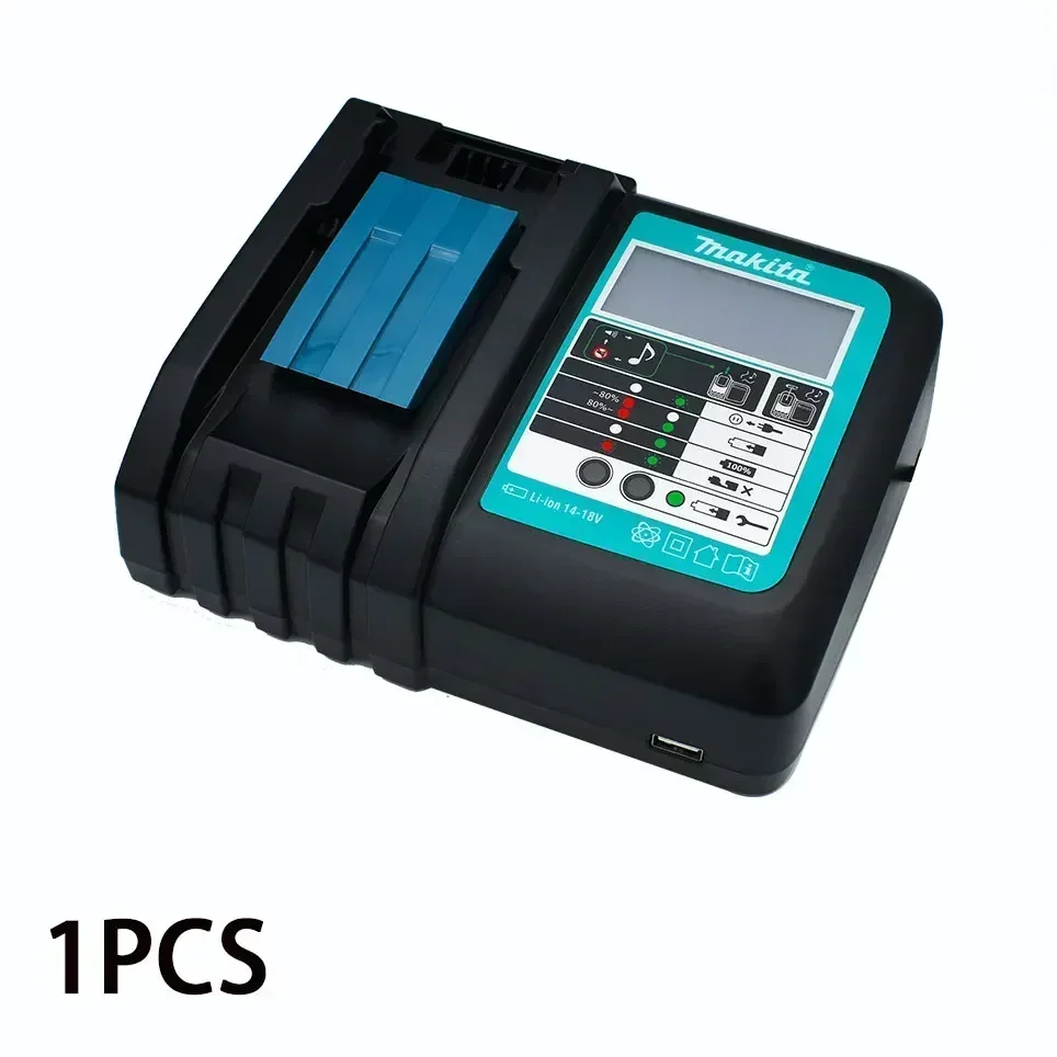 100 % Original-Makita-18-V-5,0-Ah-Akku für Elektrowerkzeuge, 18 V austauschbarer LED-Lithium-Ionen-Akku, LXT BL1860B BL1860BL1850 BL1830