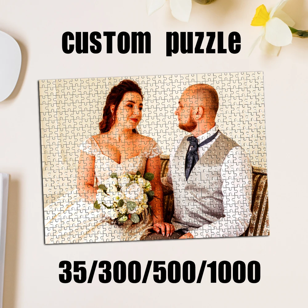 Home Decor Pt - 35/300/500/1000pcs 개인화 된 사용자 정의 사진