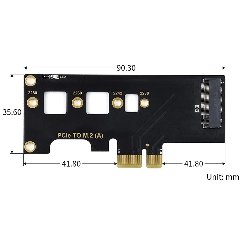 Dla Raspberry Pi CM4 pci-e do M.2 Adapter moduł obliczeniowy 4 Nvme SSD wielofunkcyjne części zamienne do kart przenośny Adapter