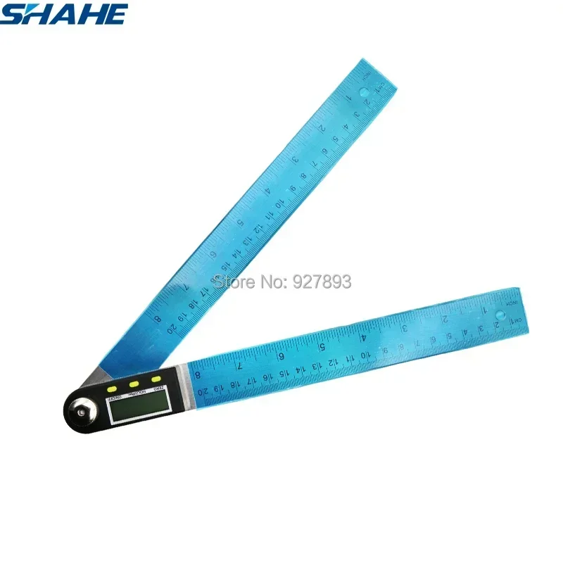 

200 mm Digital Angle Finder Meter Stainless Steel Angle Ruler Protractor Inclinometer Goniometer Digital Level Measuring Tool