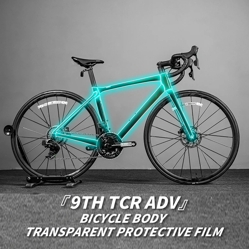 

For Giant 9th Gen TCR ADV Road Bike Sticker - Protective Film, Waterproof Invisible Cover, Bicycle Accessories
