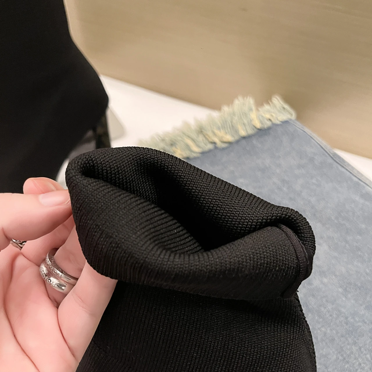 Dameslaarzen Exotische danseres Puntige stiletto's Modieus Elastisch Middenbuis Hoge hakken Dikke hak Korte laarzen Cosplayschoenen 2025