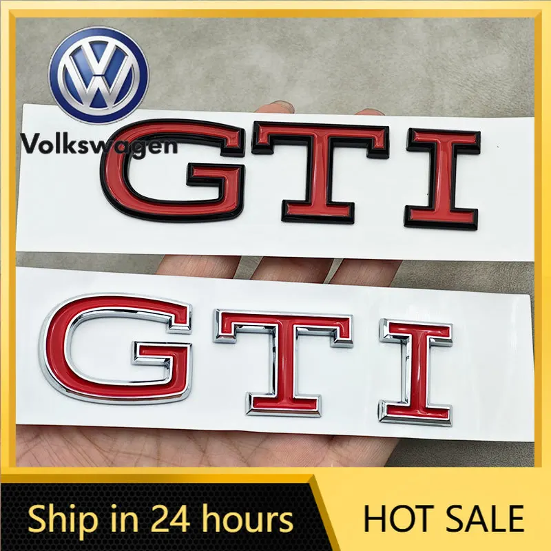 

Новая 3D эмблема GTI из АБС-пластика для Volkswagen VW Golf 8, Polo, Jetta, Tiguan, Beetle, Passat (2026)