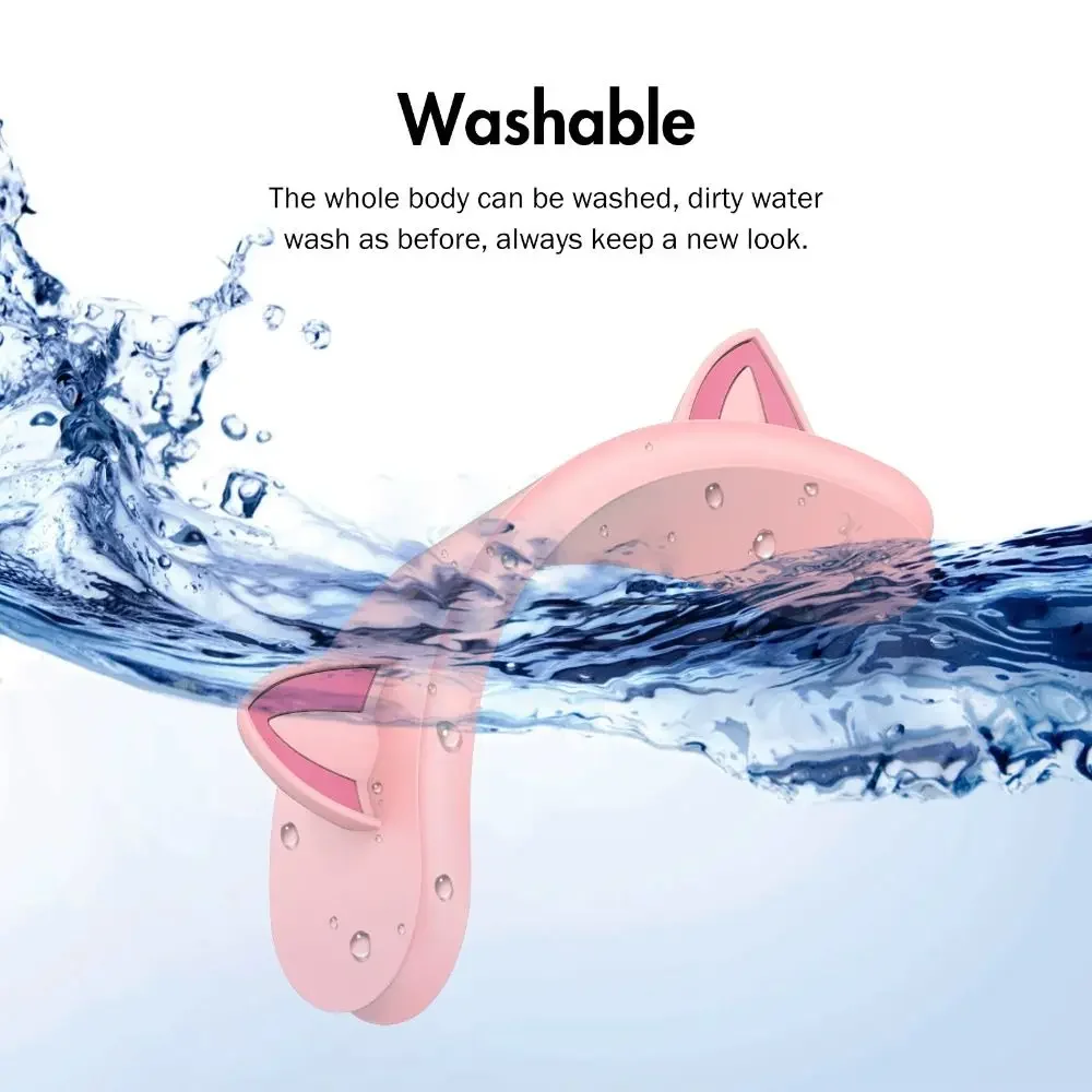 Silicone Headband Cover Decorative lovely Cat Ears Design Headband Protector Suitable for AirPods Max Headphone Accessories
